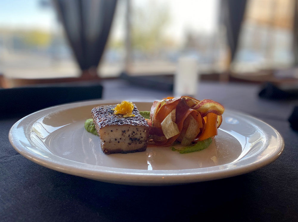 Braised pork belly